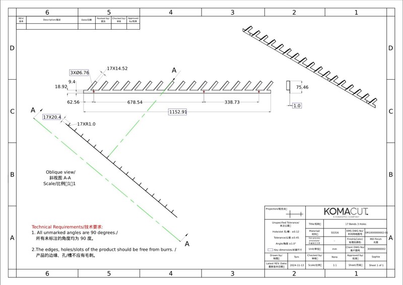 2D View - PDF - Oblique View