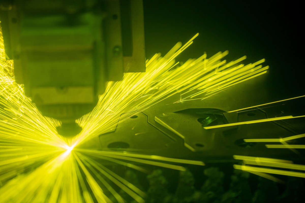 Laser Cutting Process 2